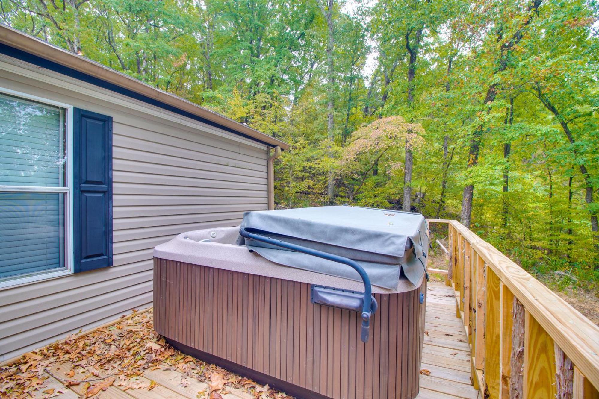 Ozark Mountain Cabin Rental On 300-Acre Ranch Екстер'єр фото