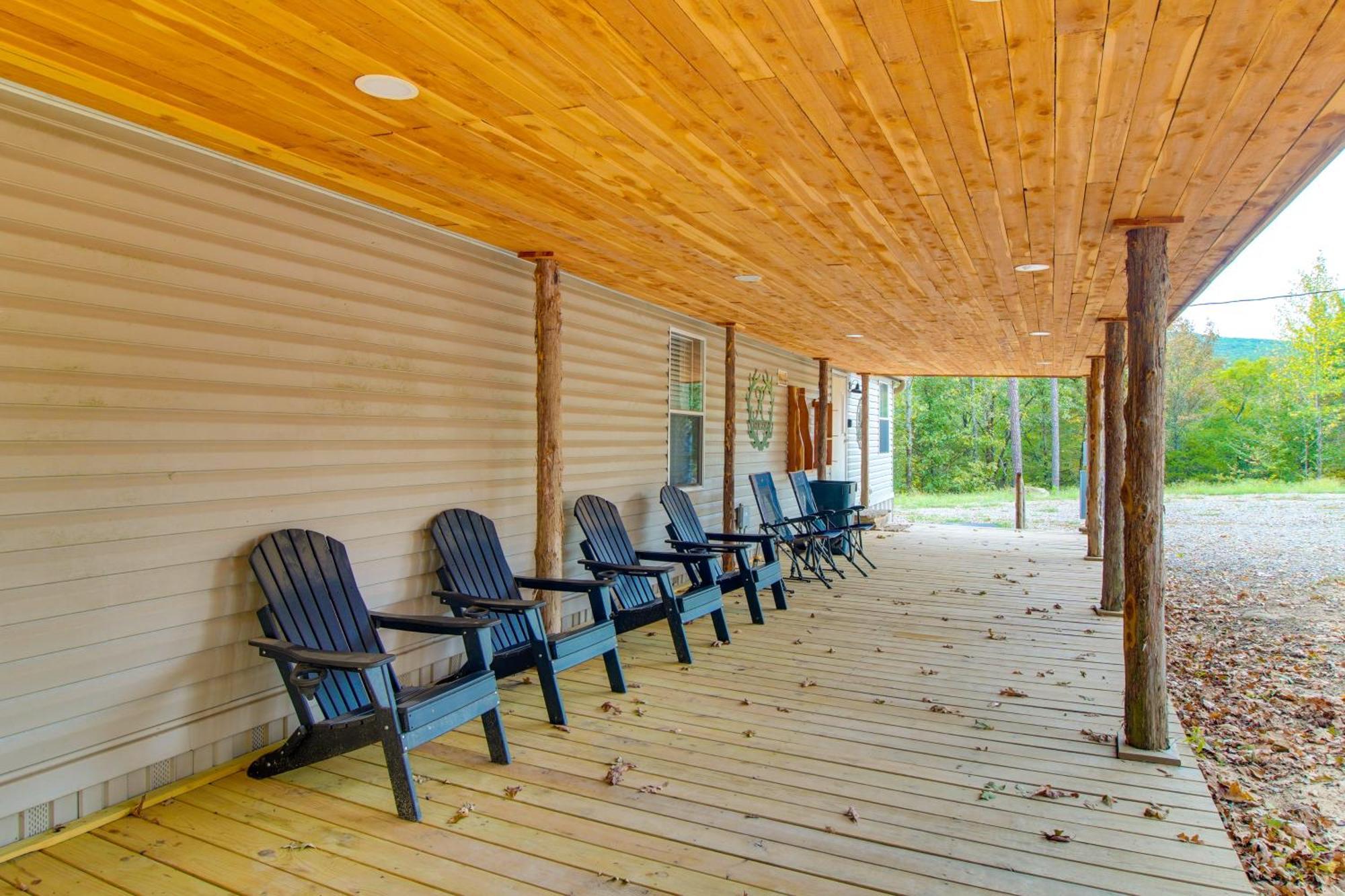 Ozark Mountain Cabin Rental On 300-Acre Ranch Екстер'єр фото