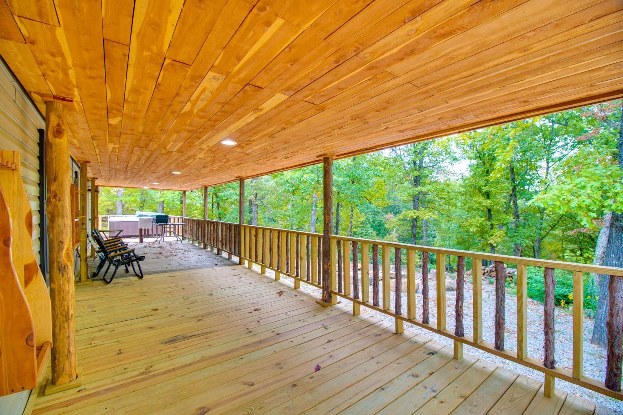 Ozark Mountain Cabin Rental On 300-Acre Ranch Екстер'єр фото